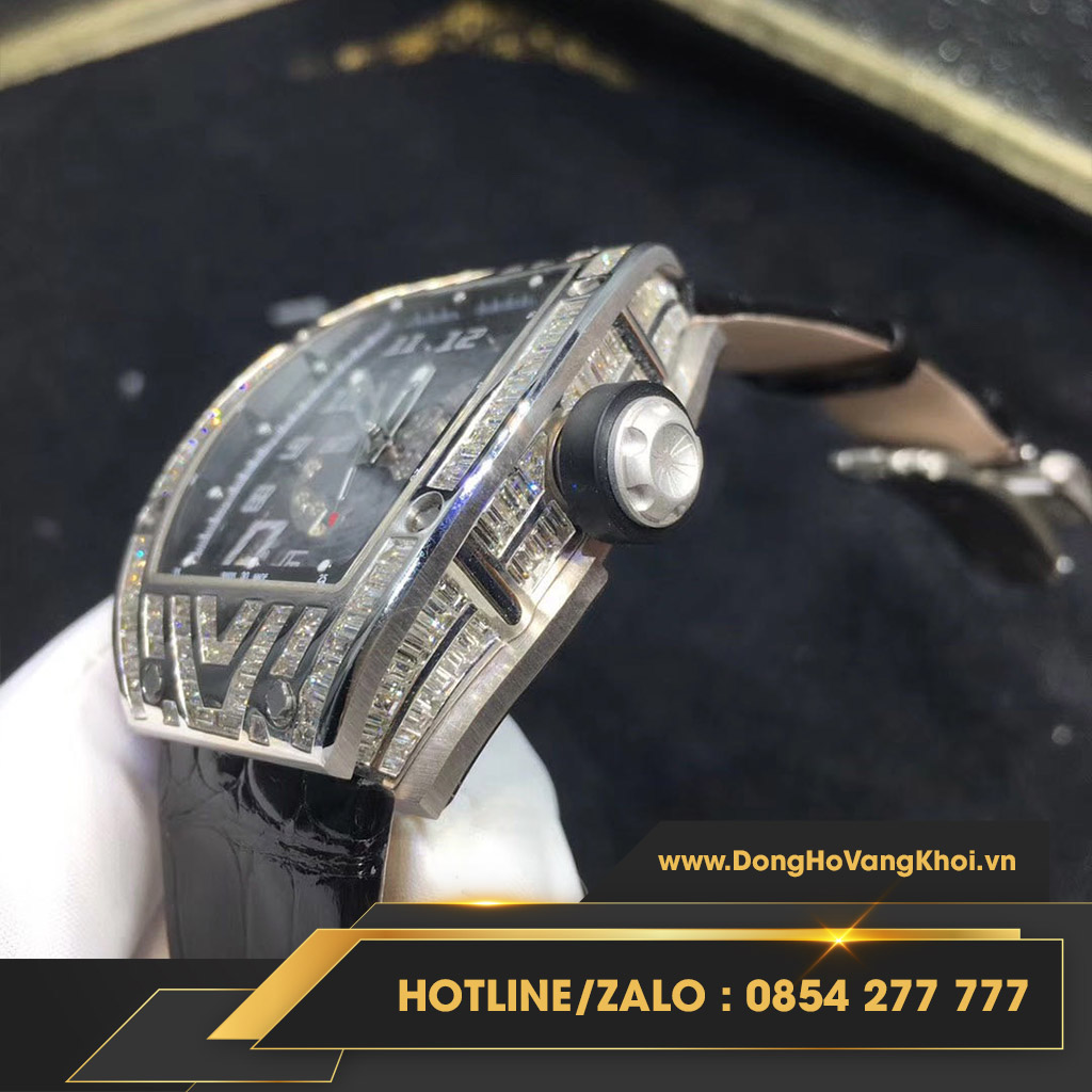 Đồng HồRichard Mille RM010  vàng nguyên khối kim cương thiên nhiên mẫu 8