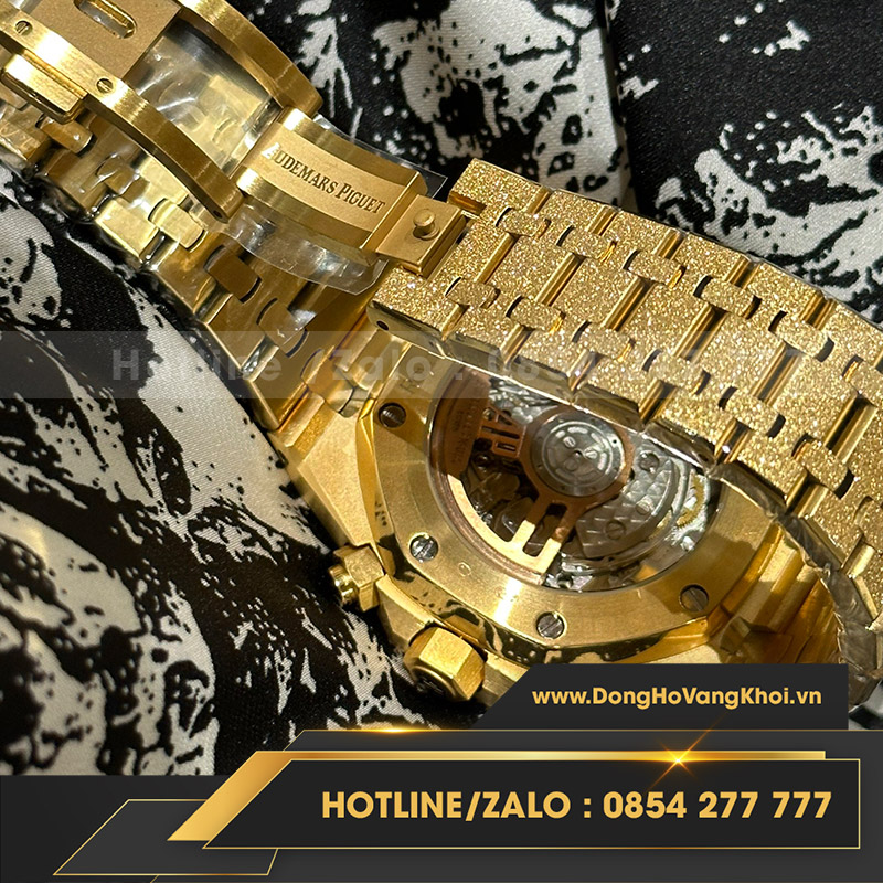 Đồng hồ audemars piguete chronograph 26331 yellow gold