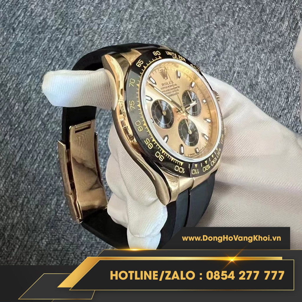 Đồng hồ Rolex Cosmograph Daytona 116518ln-0048 chế tác vàng khối 18k