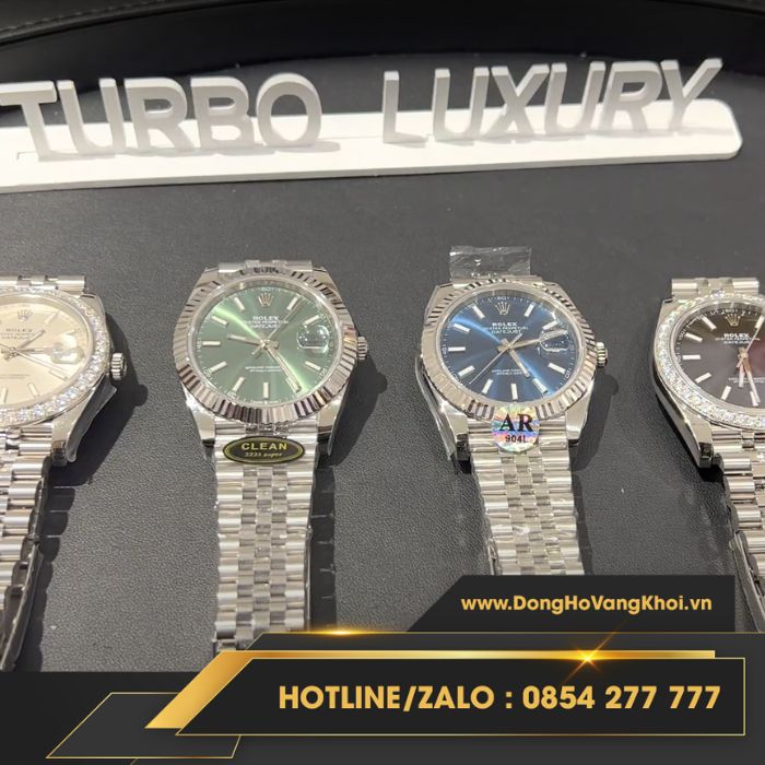 Bộ 4 Đồng Hồ Rolex Datejust 126334 - chế tác cao cấp