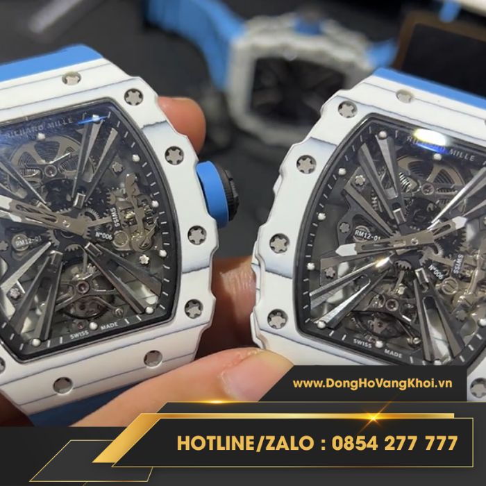 Tourbillon là điểm nhấn đắt giá của siêu phẩm Richard Mille 12-01 