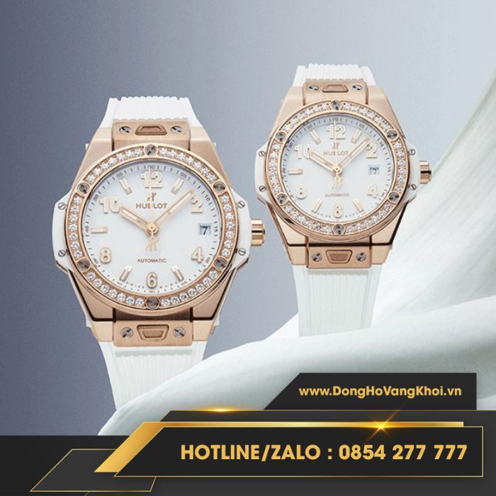 Hublot Big Bang One Click King Gold White Diamonds 39mm - tạo sự khác biệt với hệ thống thay dây nhanh One Click