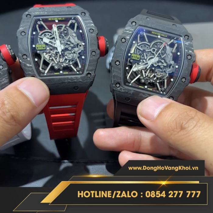 Dây đeo cao su giúp ôm gọn cổ tay người sử dụng 