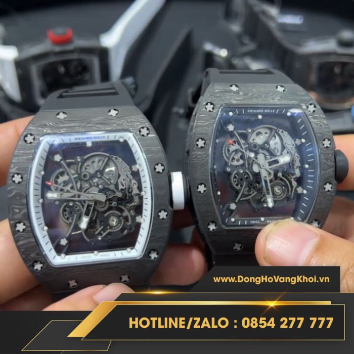 Richard Mille RM 055 vỏ ceramic chính hãng là mẫu đồng hồ đắt giá bậc nhất hiện nay 