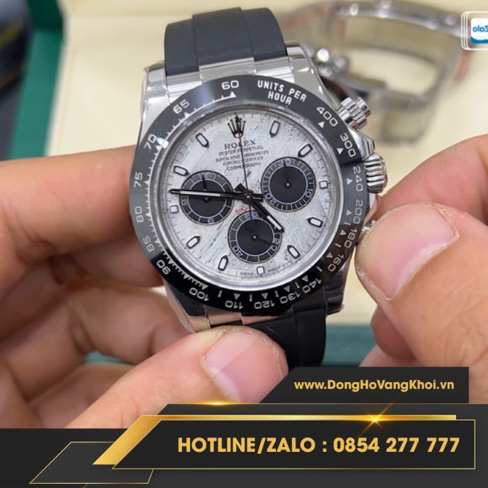 Đường nét tinh xảo trên chiếc Rolex Cosmograph Daytona 116519 LN 