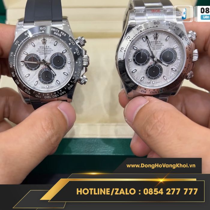 Đồng hồ Rolex Cosmograph Daytona 116519 LN - 116509 mặt số thiên thạch là siêu phẩm “đắt giá” hàng đầu hiện nay 