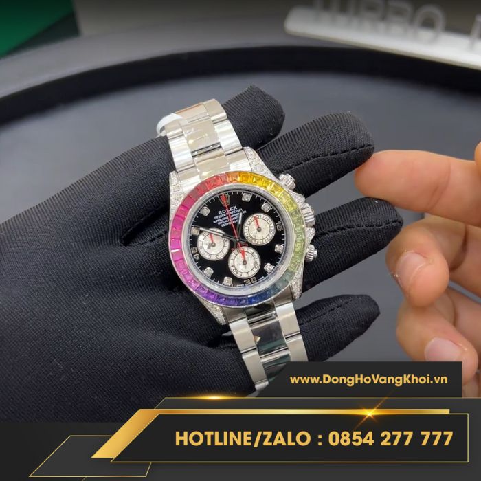 Siêu phẩm Rolex Cosmograph Daytona 116595 Rainbow