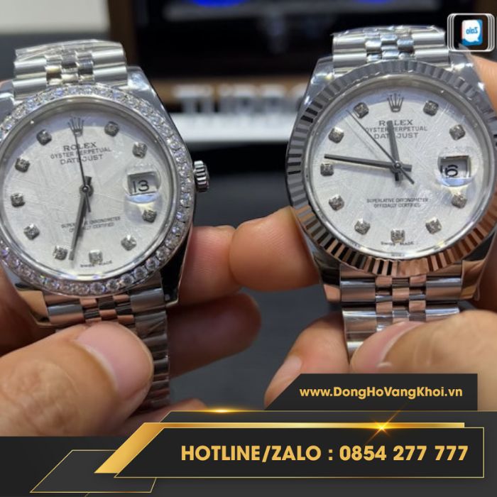 Giá đồng hồ Rolex Datejust mặt thiên thạch ở mức phù hợp tiêu dùng