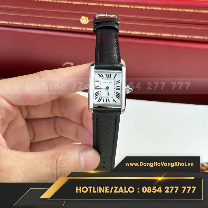 Đồng hồ Cartier Tank Must Small Size— size 22 x 29.5mm