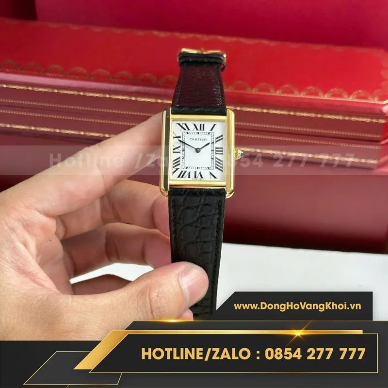 Đồng hồ Cartier Tank Solo Large Model— size 27.5mm x 35mm