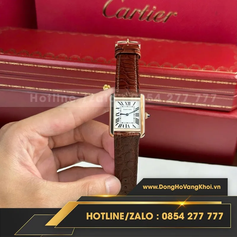Đồng hồ Cartier Tank Solo Small Model— size 25mm x 31mm
