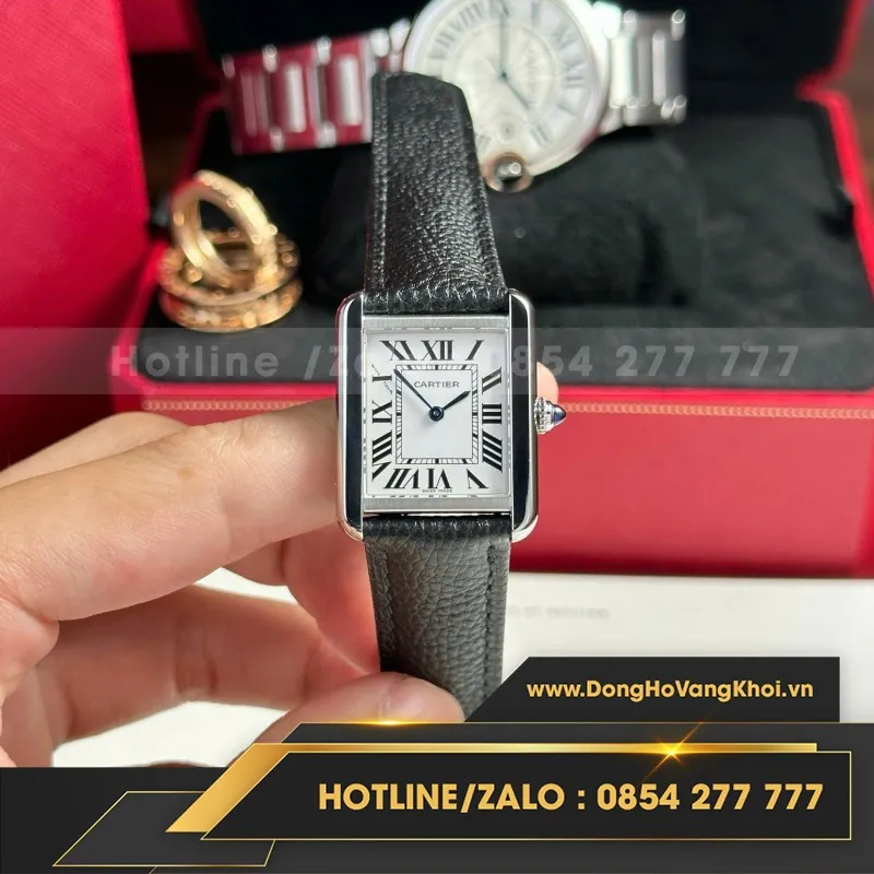 Đồng hồ Cartier Tank Solo Small Model— size 25mm x 31mm