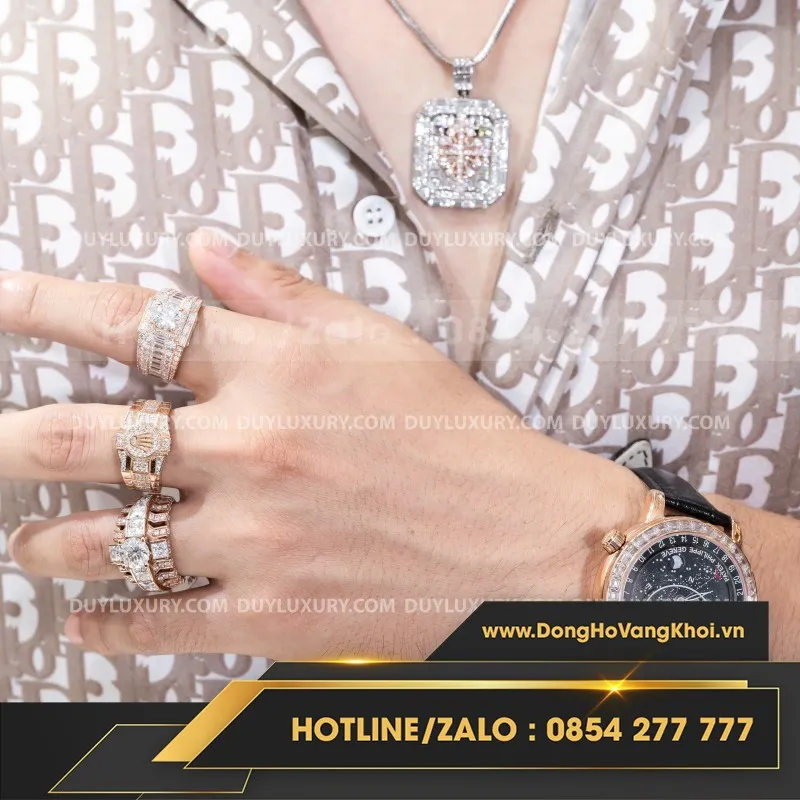 Combo Mix Nhẫn + Đồng Hồ + Dây Chuyền Hot