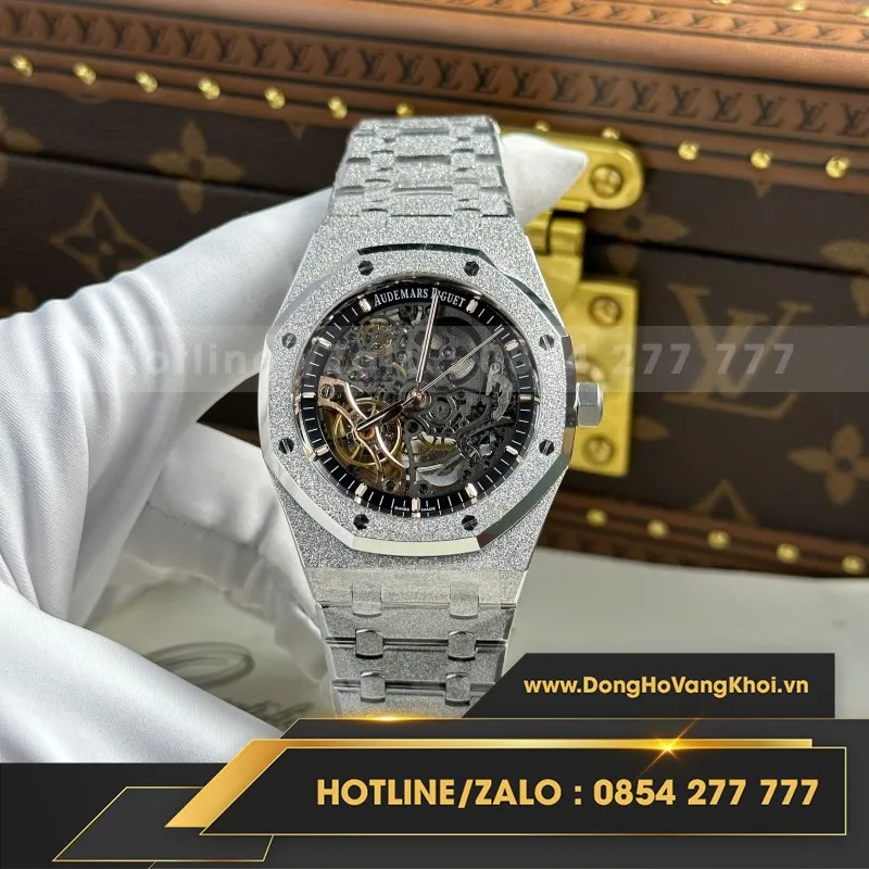 Đồng Hồ Audemars Piguet Royal Oak 15407 Skeleton Dial• Size 41Mm• 