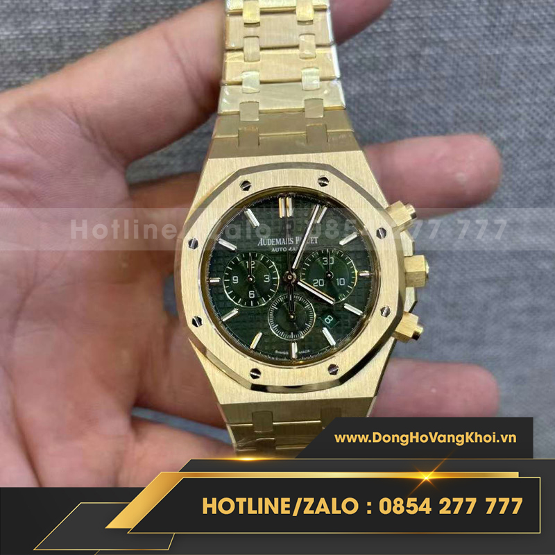 Đồng hồ audemars piguet royal oak 26331 chronograph green dial limited edition 41mm