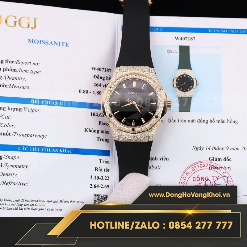 Đồng Hồ Hublot Classic Fusion Orlinski Full Diamonds Replica 1:1