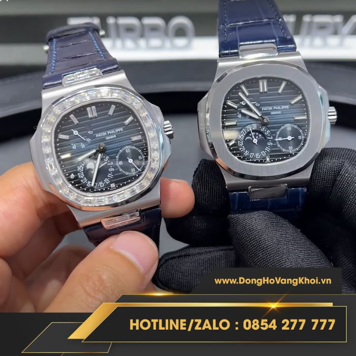 Đồng Hồ Patek Philippe Nautilus Blue Dial 5724 sở hữu thiết kế tinh tế, hiện đại