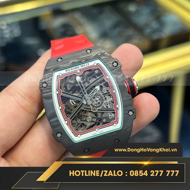Đồng hồ richard mille RM 67-02 italy automatic vỏ cong bản nâng cấp mới nhất 