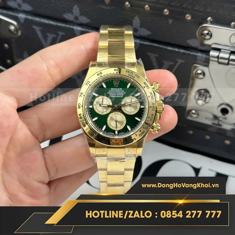 Đồng Hồ Rolex Cosmograph Daytona 126508 Clone 11 Mặt Chocolate Dây Oyster THB 40mm