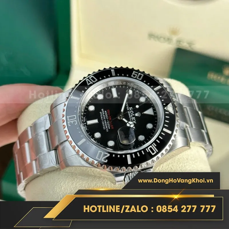 Đồng hồ Rolex Sea-Dweller 126600 Replica 11 mặt đen nhà máy VS 43mm