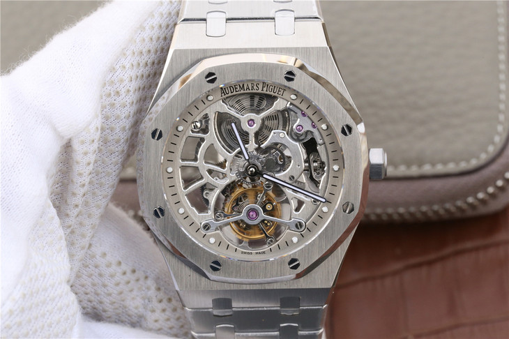 Tìm hiểu chi tiết đồng hồ Audemars Piguet Royal Oak Tourbillon Replica