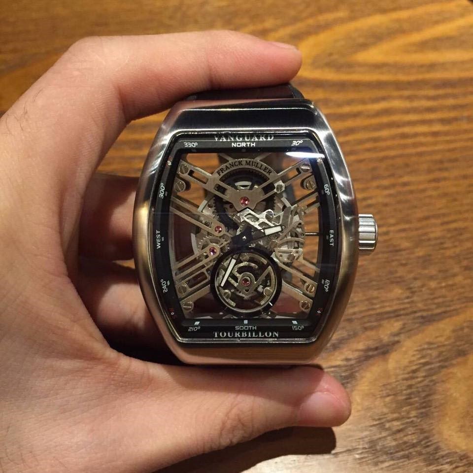 Tự lau dầu đồng hồ Franck Muller super fake cần lưu ý điều gì