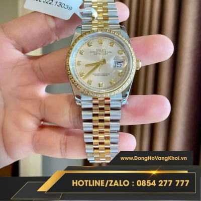 VÌ SAO MUA ĐỒNG HỒ ROLEX DATEJUST REPLICA Ở ĐỒNG HỒ VÀNG KHỐI UY TÍN CHẤT LƯỢNG 