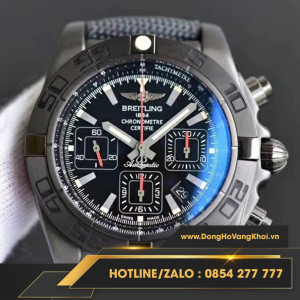 Đồng Hồ Breitling Chronomat 44 GMT Black Dial Super Fake