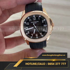Đồng hồ patek philippe aquanaut 5167r chế tác Au750 vàng đúc