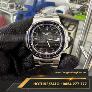 Đồng hồ Patek philippe nautilus 5711 platinum blue saphire