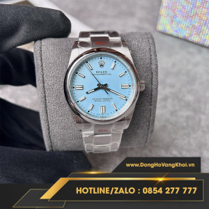 Đồng Hồ Rolex Oyster Perpetual rep 1:1 36 126000 Mặt Số Ice Blue